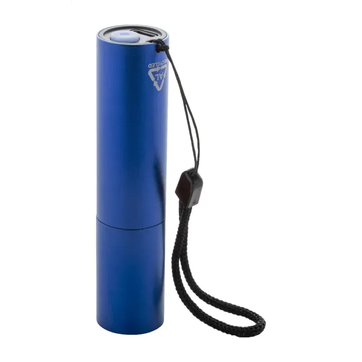 Recycled aluminium rechargeable torch - AP864122 (ANDA#06)